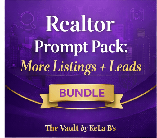Realtor Prompt Pack Bundle: Power + Premium